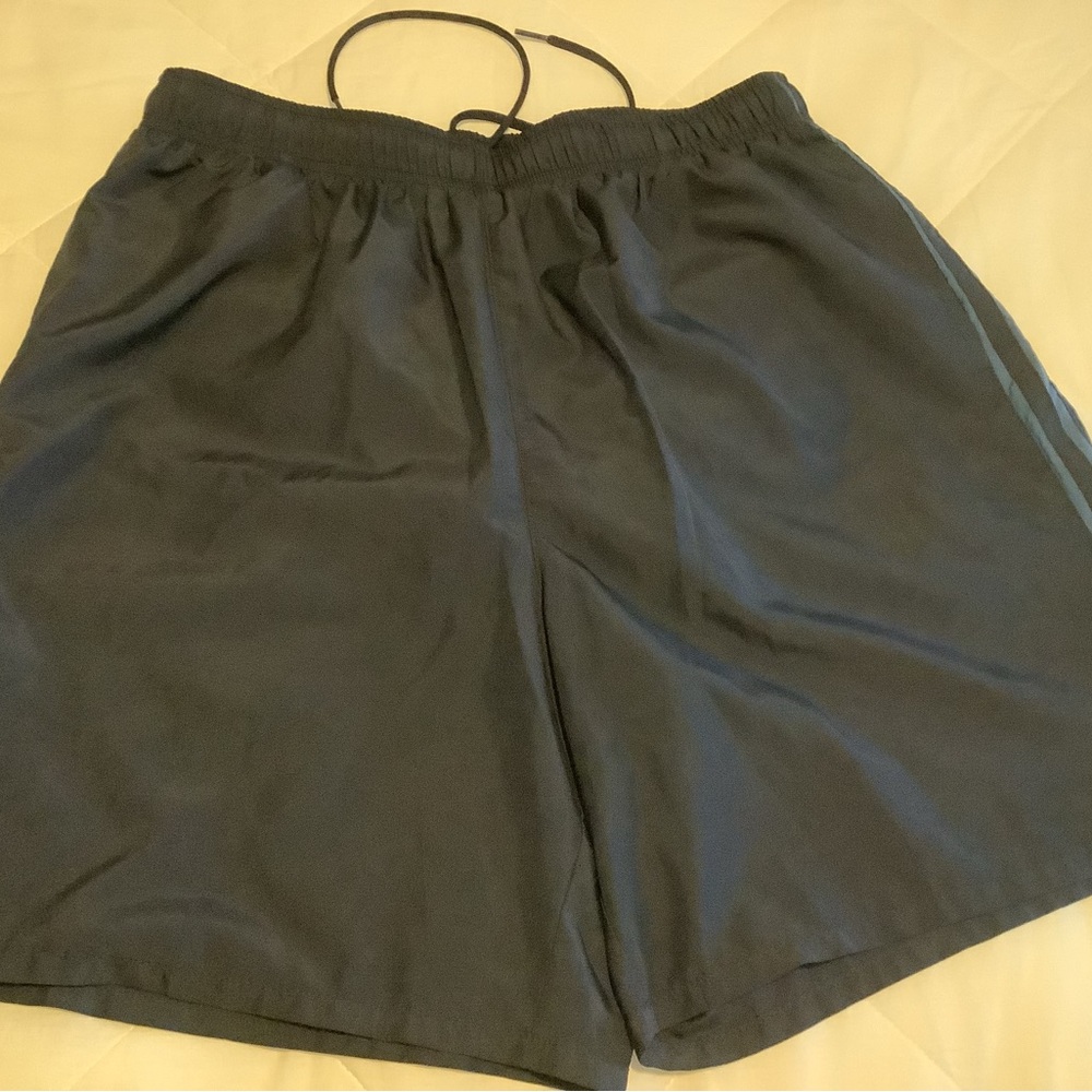 TC Gray Athletic Shorts Lightweight Elastic Waist
